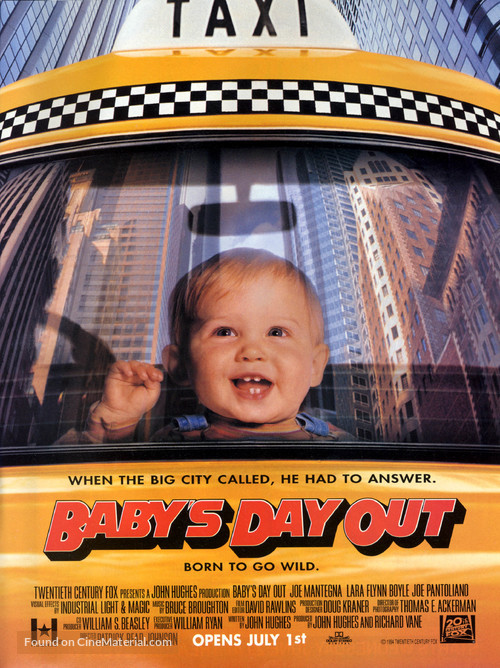 Baby&#039;s Day Out - Advance movie poster
