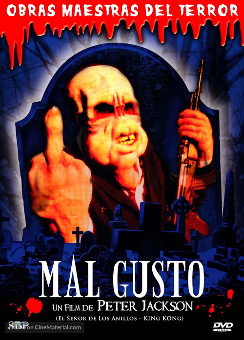 Bad Taste - Argentinian DVD movie cover