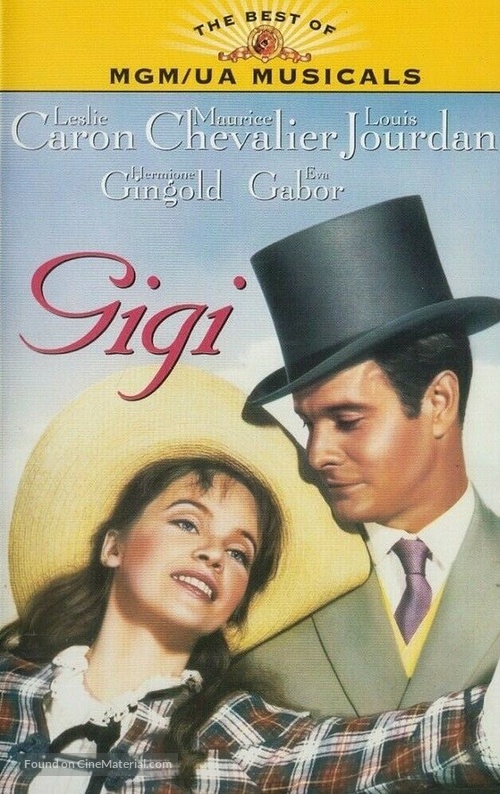 Gigi - German VHS movie cover