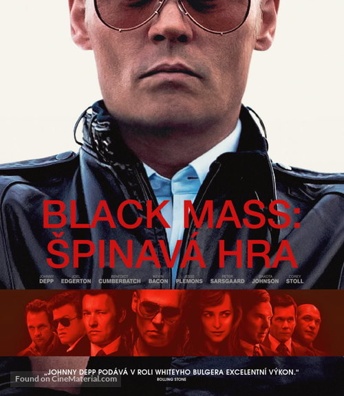 Black Mass - Czech Blu-Ray movie cover