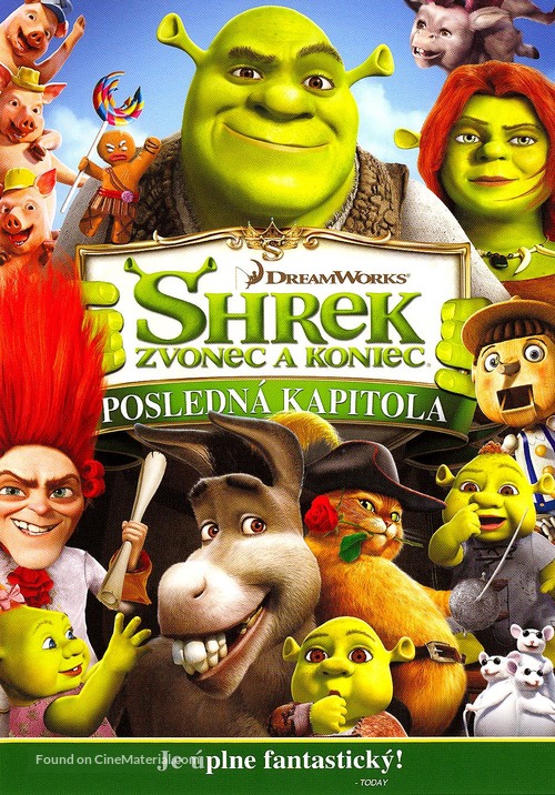 Shrek Forever After - Czech Movie Cover
