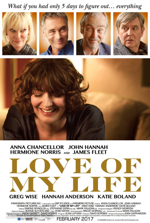 Love of My Life - Canadian Movie Poster