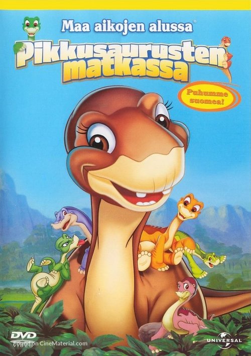 The Land Before Time XI: Invasion of the Tinysauruses - Finnish Movie Cover