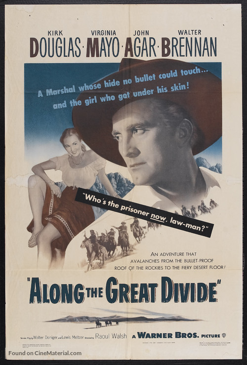 Along the Great Divide - Theatrical movie poster