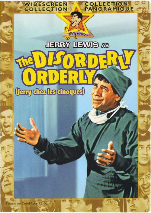 The Disorderly Orderly - DVD movie cover