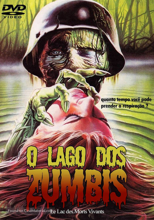 Le lac des morts vivants - Portuguese DVD movie cover