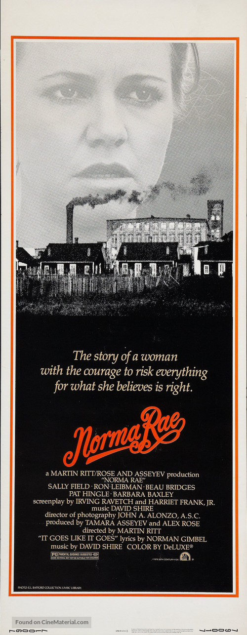 Norma Rae - Movie Poster