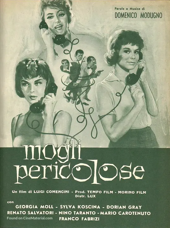 Mogli pericolose - Italian Movie Poster