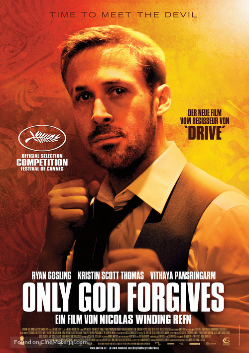 Only God Forgives - German Movie Poster