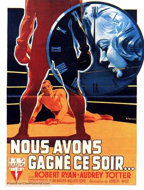 The Set-Up - French Movie Poster