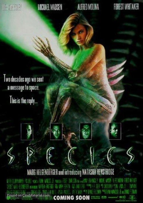 Species - Advance movie poster