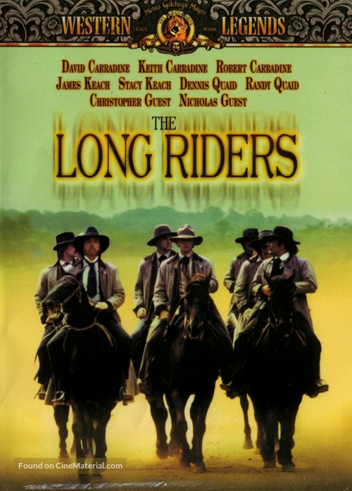 The Long Riders - DVD movie cover
