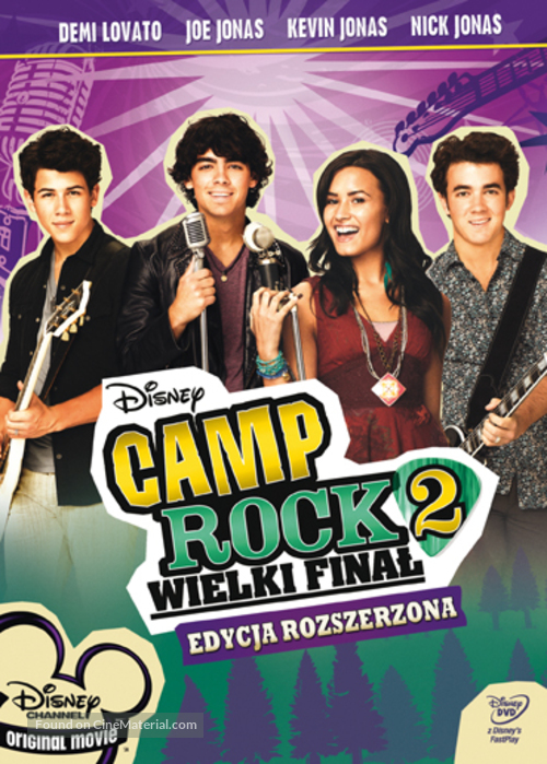 Camp Rock 2 - Polish Movie Cover