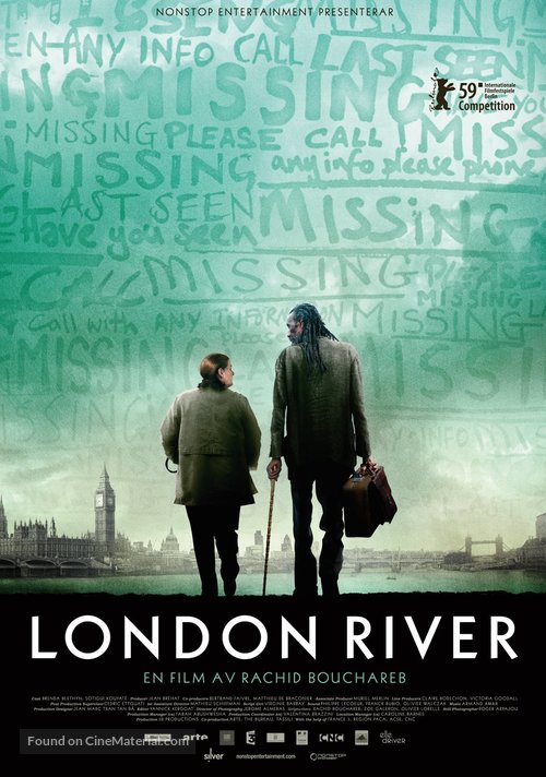 London River - Swedish Movie Poster