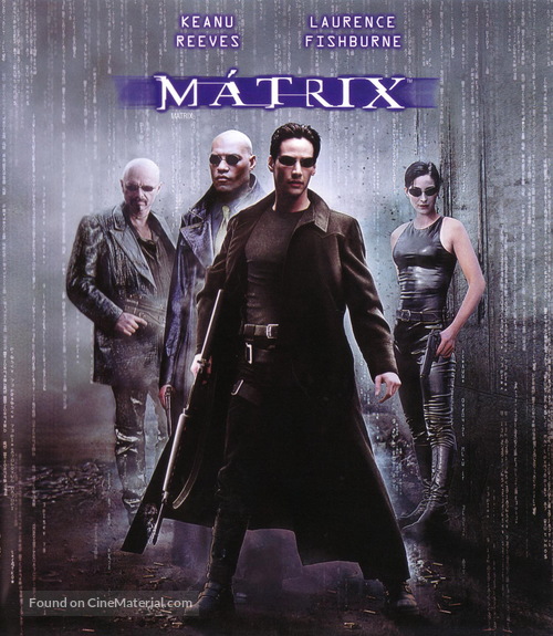 The Matrix - Hungarian Blu-Ray movie cover