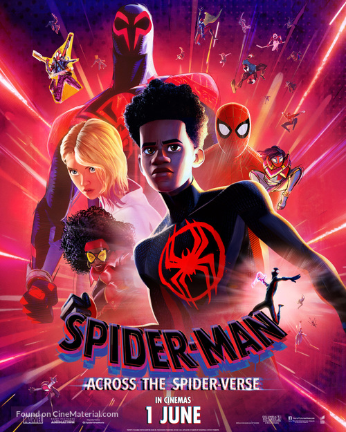 Spider-Man: Across the Spider-Verse - British Movie Poster