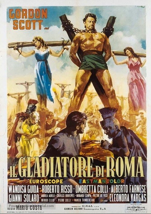 Il gladiatore di Roma - Italian Movie Poster