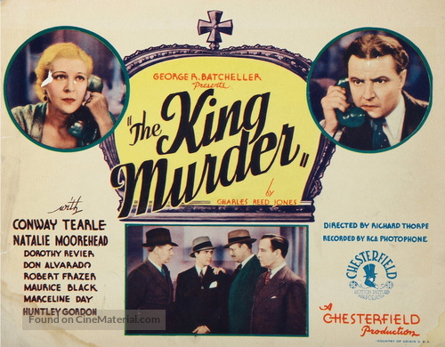 The King Murder - Movie Poster