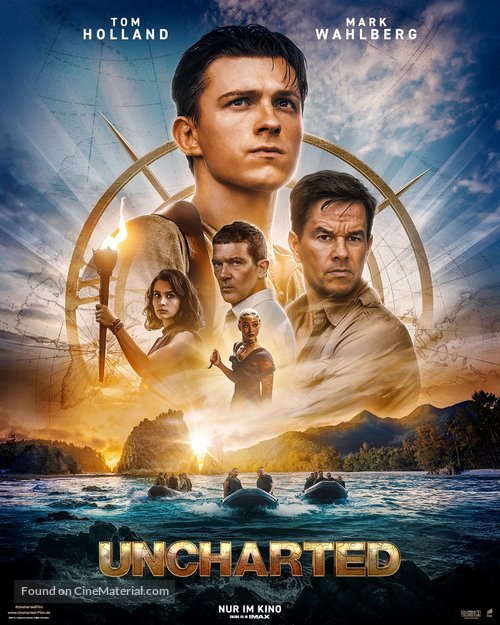 Uncharted - Danish Movie Poster