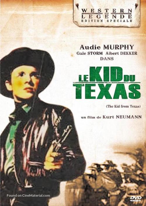 The Kid from Texas - French DVD movie cover