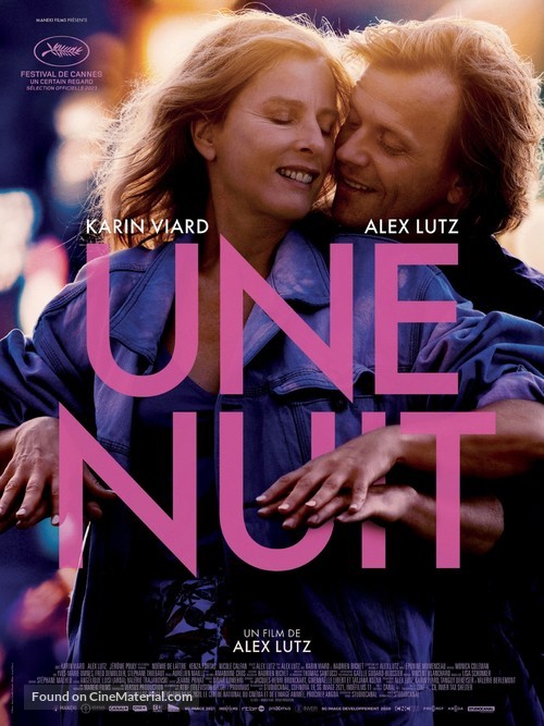 Une nuit - French Movie Poster