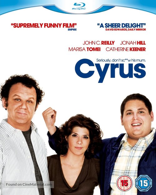 Cyrus - British Blu-Ray movie cover