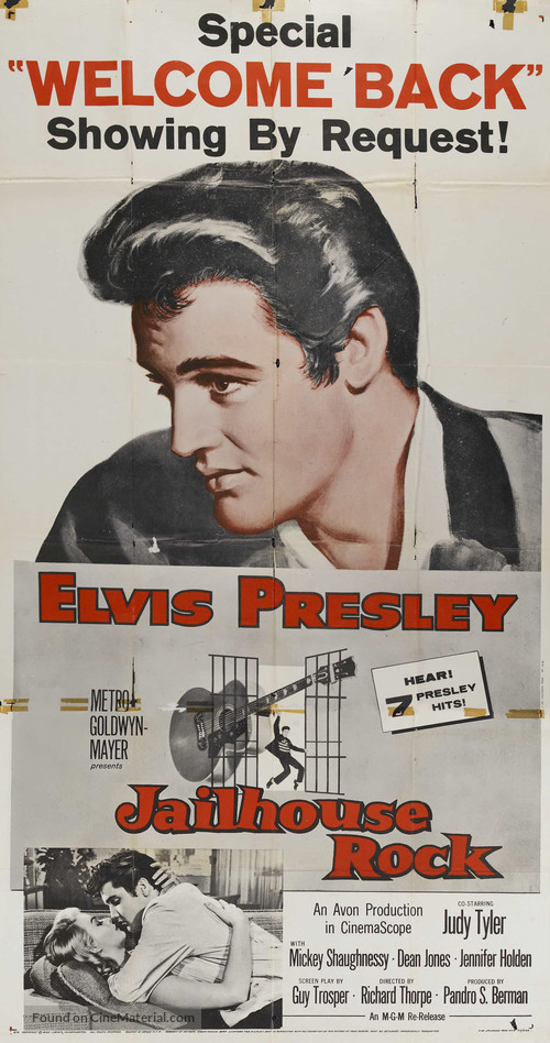 Jailhouse Rock - Re-release movie poster