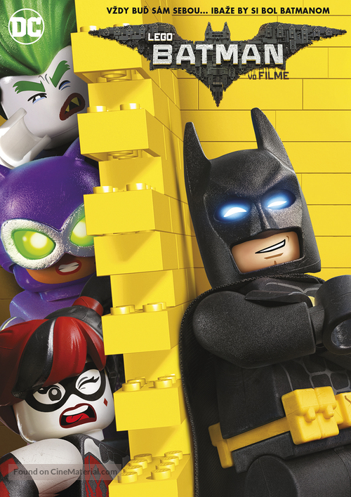 The Lego Batman Movie - Slovak DVD movie cover