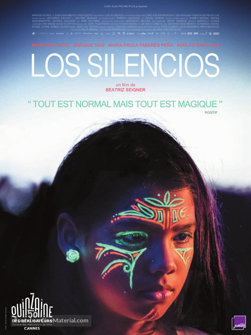 Los silencios - French Movie Poster