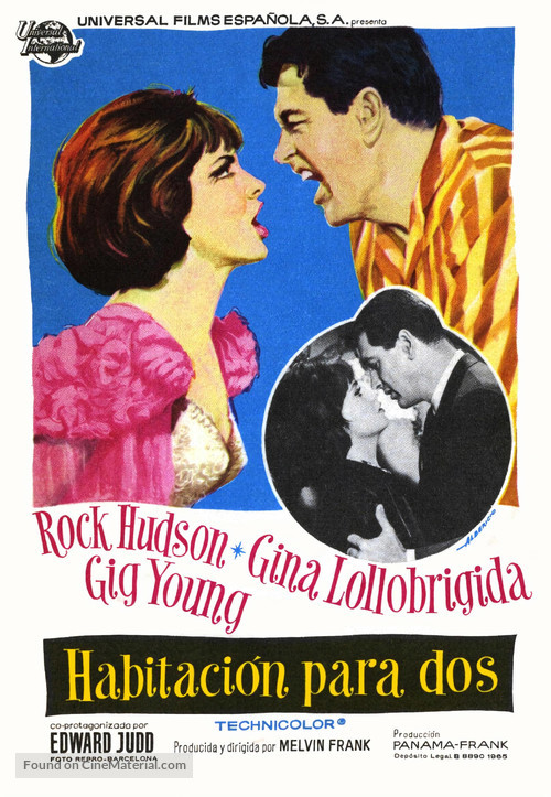 Strange Bedfellows - Spanish Movie Poster