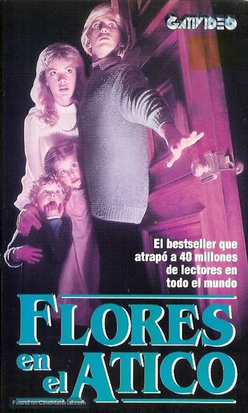 Flowers in the Attic - Argentinian VHS movie cover