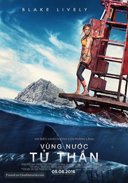 The Shallows - Vietnamese Movie Poster