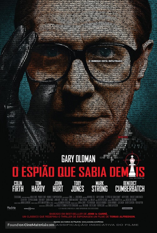 Tinker Tailor Soldier Spy - Brazilian Movie Poster