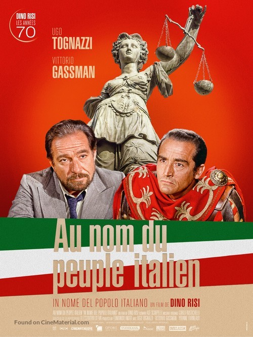 In nome del popolo italiano - French Re-release movie poster