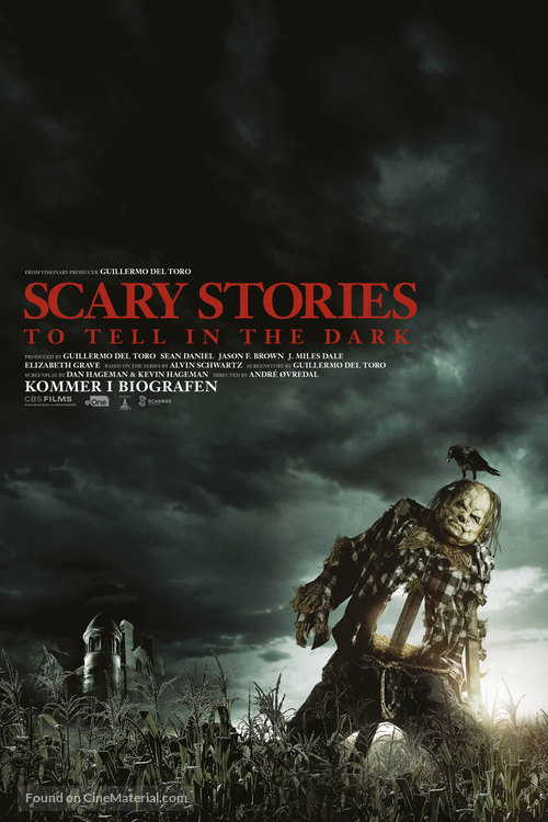 Scary Stories to Tell in the Dark - Danish Movie Poster