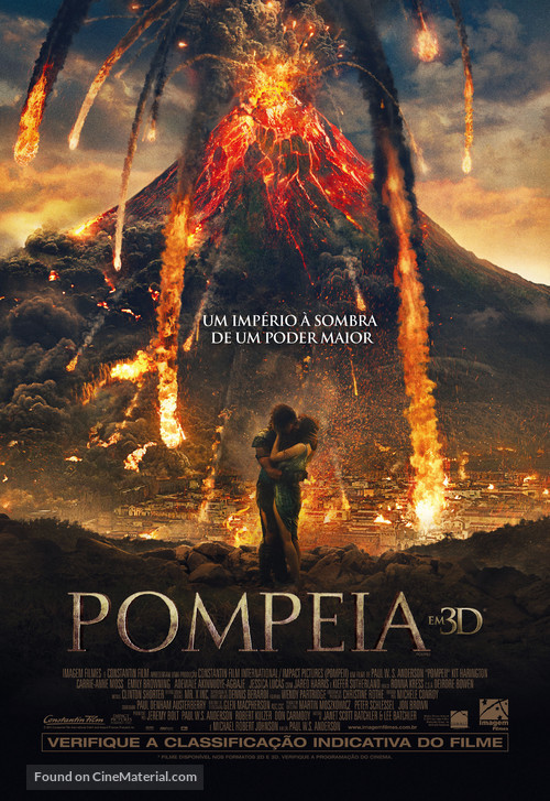 Pompeii - Brazilian Movie Poster