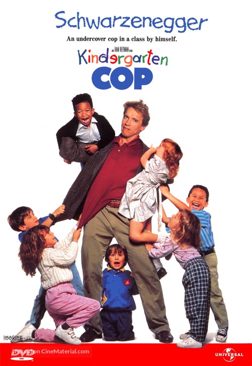 Kindergarten Cop - DVD movie cover