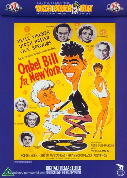 Onkel Bill fra New York - Danish DVD movie cover