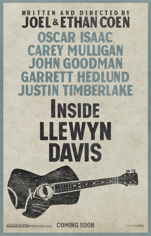 Inside Llewyn Davis - Movie Poster