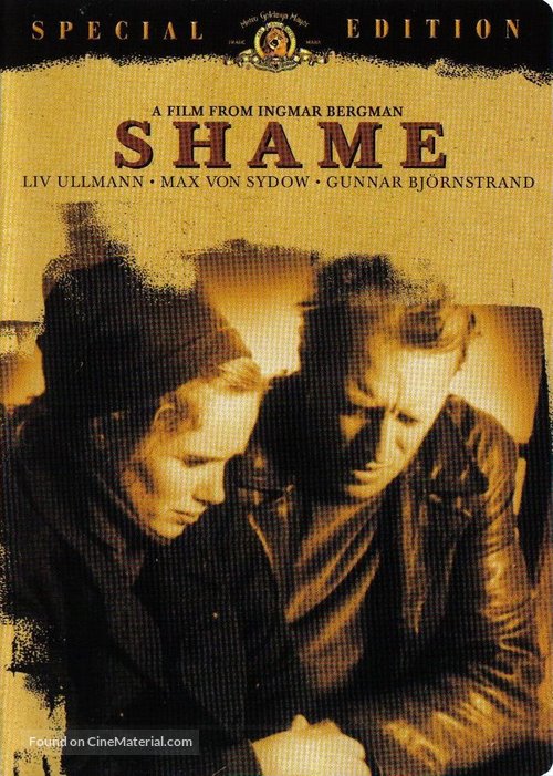 Skammen - DVD movie cover