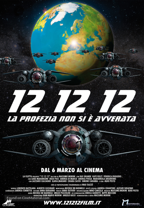 12 12 12 - Italian Movie Poster