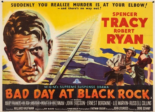 Bad Day at Black Rock - British Movie Poster
