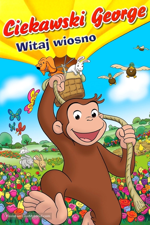 Curious George Swings Into Spring - Polish Movie Cover