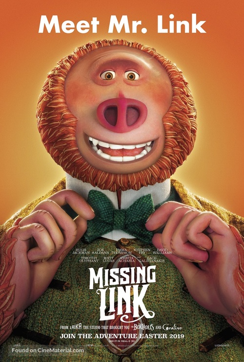 Missing Link - British Movie Poster