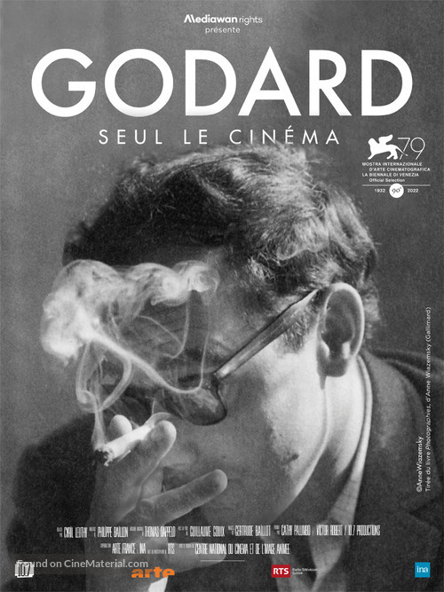 Godard seul le cin&eacute;ma - French Movie Poster