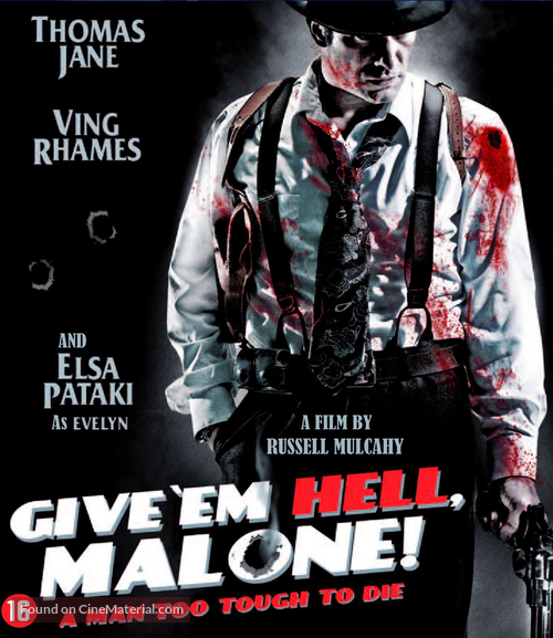 Give &#039;em Hell, Malone - Dutch Blu-Ray movie cover