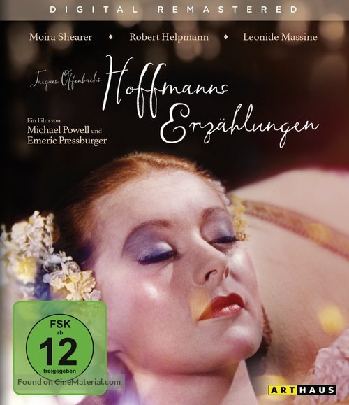 The Tales of Hoffmann - German Blu-Ray movie cover