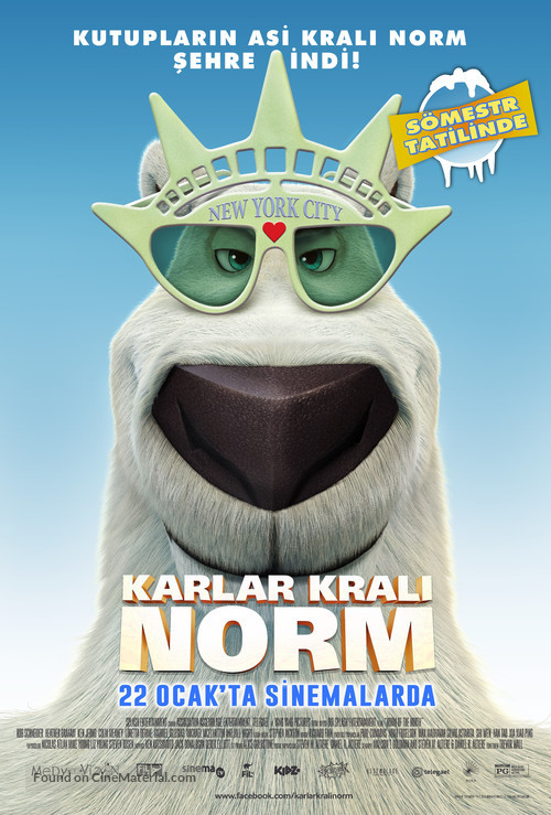 Norm of the North - Turkish Movie Poster