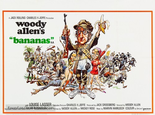 Bananas - British Movie Poster