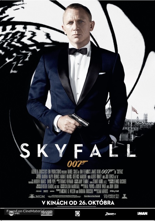 Skyfall - Slovak Movie Poster